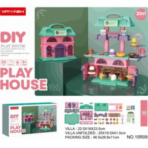 Игровой набор 2 в 1 Кухня в кор.