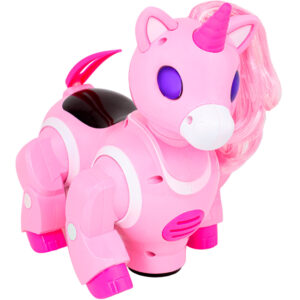 Игрушка на батарейках Единорог, свет, звук, в коробке