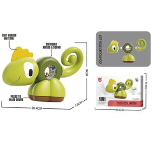 Игрушка развивающая Хамелеон в коробке